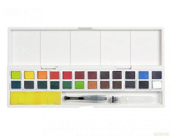 Derwent - Inktense Paint 24 Pan Palette (603054)