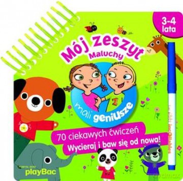 Mój Zeszyt Maluchy 3-4 Lata Mali Geniusze (TW) [KSIĄŻKA]