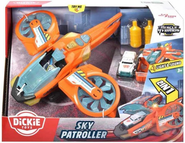 Dickie Toys - Rescue Hybrid Robot Plane (203794000)