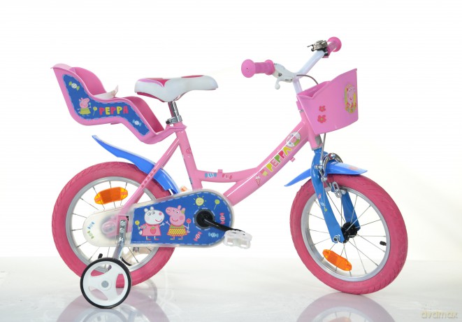 Dino Bike - Children Bike 12'' - Peppa Pig (124RK-PIG)