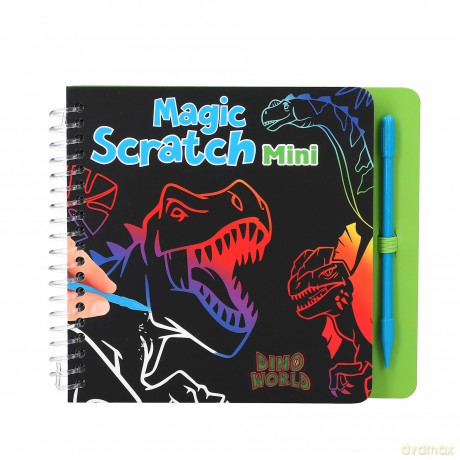 Dino World - Mini Magic-Scratch Book (0412733)