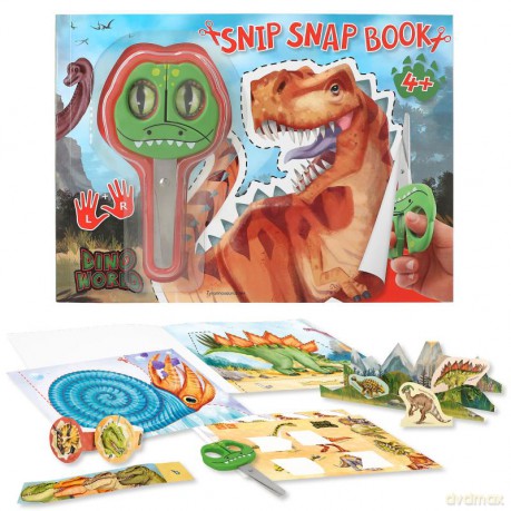 Dino World - Snip-snap Book (0412133)