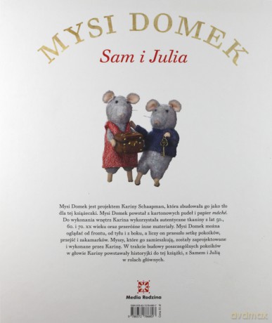 Mysi Domek Sam I Julia (TW) - Karina Schaapman [KSIĄŻKA]