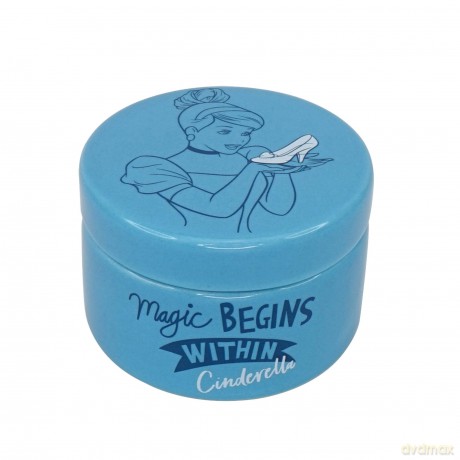 Disney - Box Round Ceramic - Cinderella (SBOXDC06)