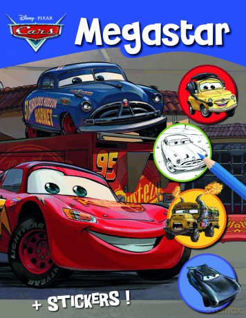 Disney - Megastar Colouringbook - Cars