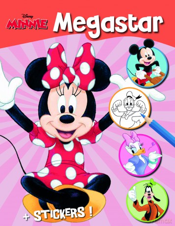 Disney - Megastar Colouringbook - Minnie Mouse