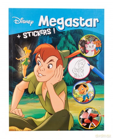 Disney - Megastar Colouringbook - Peter Pan