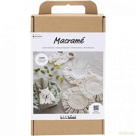 DIY Kit - Craft Kit Macrame - Table Decorations (977624)