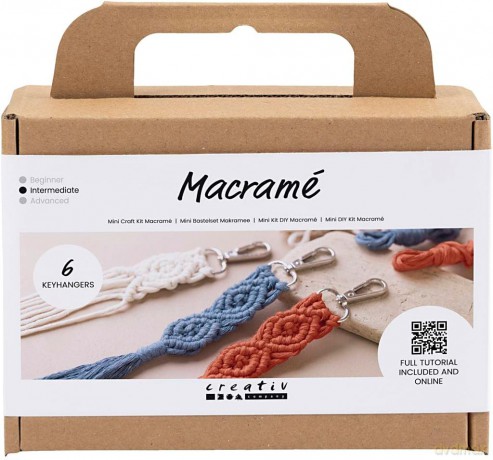 DIY Kit - Macrame - Key ring (977554)