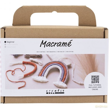 DIY Kit - Macrame - Rainbow (977553)