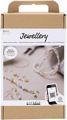 Zestaw z koralikami do biżuterii DIY Kit - Starter Craft Kit Jewellery Classic beads (970856)