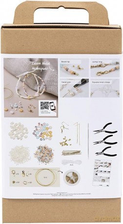 Zestaw z koralikami do biżuterii DIY Kit - Starter Craft Kit Jewellery Classic beads (970856)