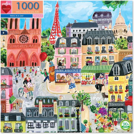 eeBoo - Puzzle - Paris in a Day (EPZTPD2) [PUZZLE]