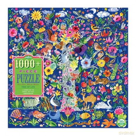 eeBoo - Puzzle - Tree of Life, 1000 pc (EPZTTOL) [PUZZLE]