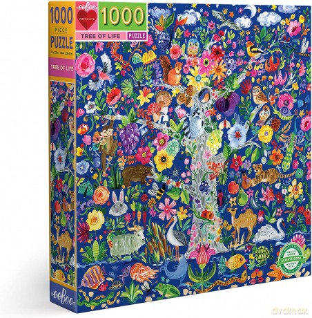 eeBoo - Puzzle - Tree of Life, 1000 pc (EPZTTOL) [PUZZLE]