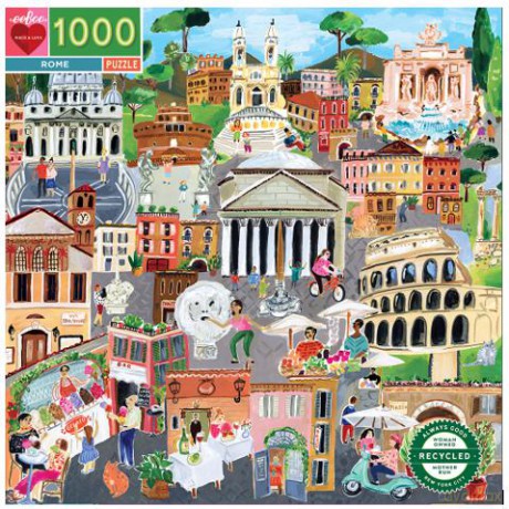 eeBoo - Puzzle 1000 pcs - Rome - (EPZTROM) [PUZZLE]