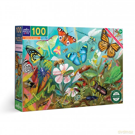 EEBOOP - Puzzle 100 pcs - Love of Bugs - (EPZLVB) [PUZZLE]