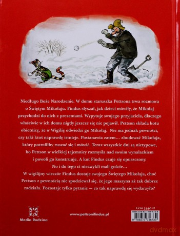 Niezwykły Święty Mikołaj (TW) - Sven Nordqvist [KSIĄŻKA]
