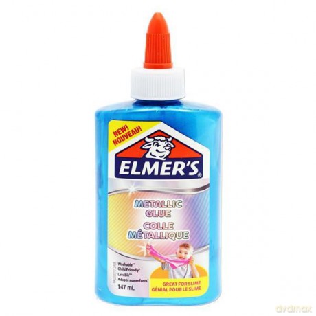 Elmer's - Metallic Liquid Glue - Blue (147 ml) (2109503)