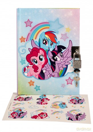 Euromic - Diary w/lock - My Little Pony (086504401)