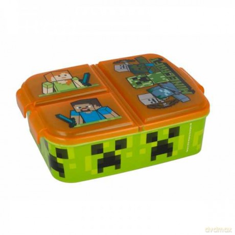 Euromic - Multi Compartment Sandwich Box - Minecraft (088808735-40420)