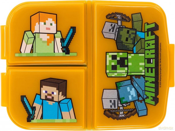 Euromic - Multi Compartment Sandwich Box - Minecraft (088808735-40420)