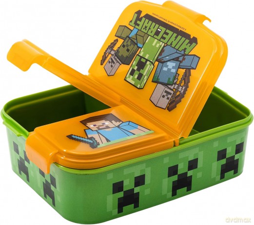 Euromic - Multi Compartment Sandwich Box - Minecraft (088808735-40420)