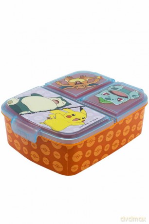 Euromic - Multi Compartment Sandwich Box - Pokemon (088808735-08020)