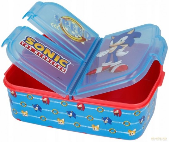 Euromic - Multi Compartment Sandwich Box - Sonic (088808735-40520)