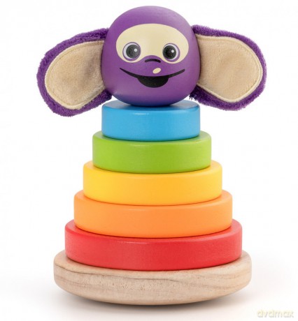Fantus - Wooden stacking tower (16 cm) (112065)