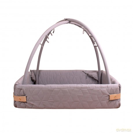 Filibabba - Activitynest, soft quilt - Dark Grey (FI-QA001)