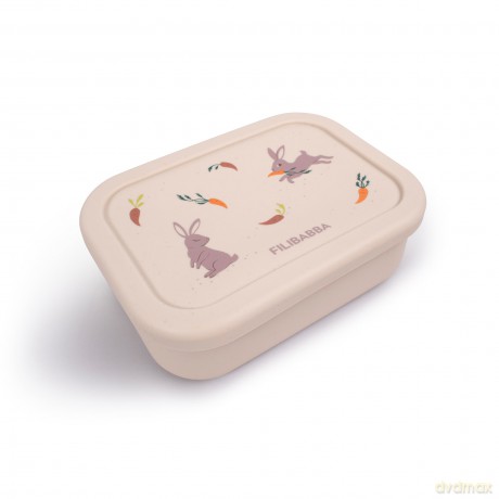 FILIBABBA - Silicone lunchbox - Toasted Almond - (FI-02755)