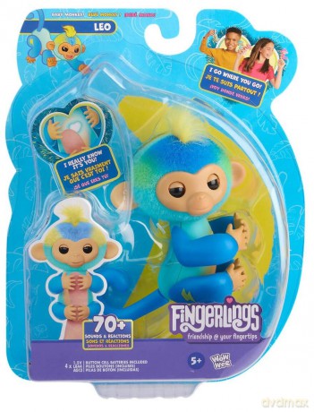 Fingerlings - 2.0 Basic Monkey Blue - Leo (3115)