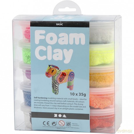 Foam Clay - Basic (10x35g) (78930)