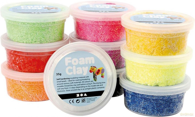 Foam Clay - Basic (10x35g) (78930)