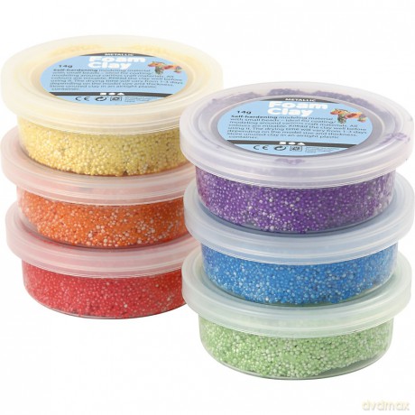 Foam Clay - Metallic Bright (6 x 14g) (78811)
