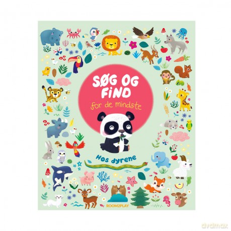 Forlaget Room2Play - Search and Find - Animals (Danish) - (R2P1499)