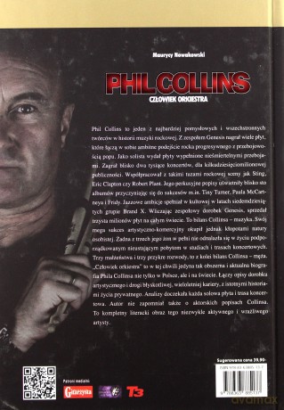 Phil Collins Człowiek Orkiestra (TW) - Maurycy Nowakowski [KSIĄŻKA]
