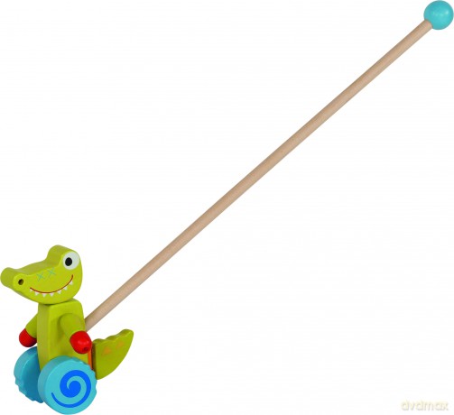 GOKI - Crocodile, push-along anmimal - (54875)