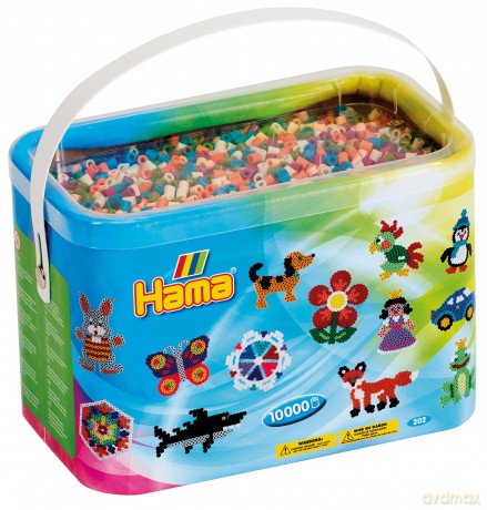 Hama - Midi beads - 10.000 pcs mix 58 (202-58)