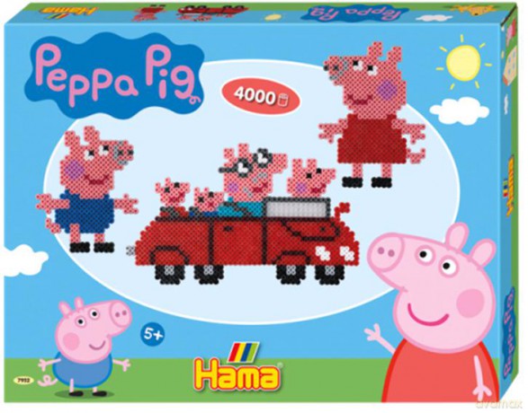 HAMA - Midi Beads - Peppa Pig Giftbox (387952)