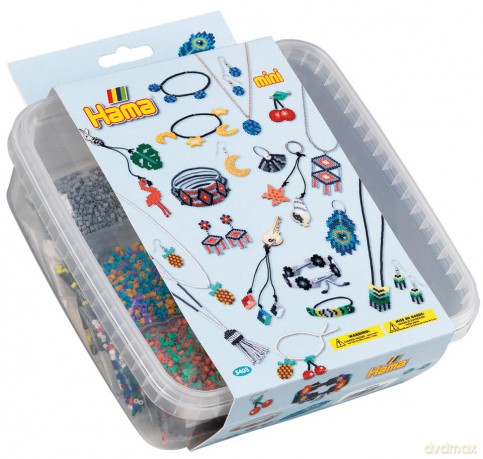 HAMA - Mini Beads - Beads and Pegboards in Box (5403)