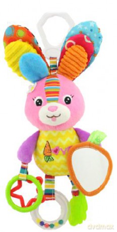 Happy Baby - Activity Hanger Rabbit Pink (502207)