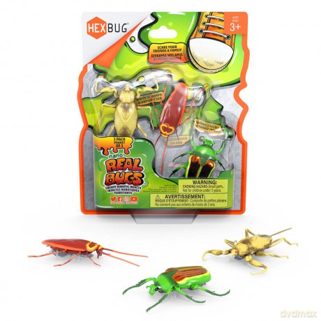 Hexbug- Nano Real Bugs 3 pack Asst. (6068914)