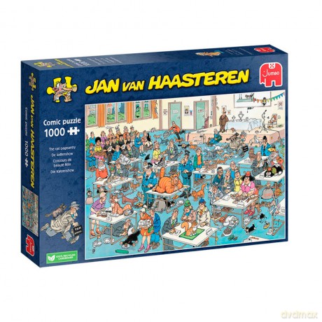 Jan van Haasteren - Cat Show (1000 pieces) (JUM00032) [PUZZLE]
