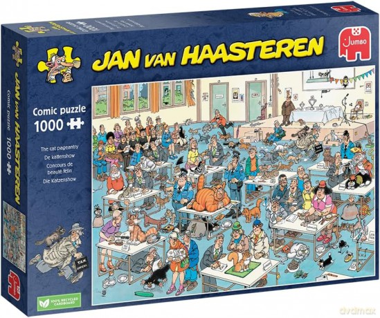Jan van Haasteren - Cat Show (1000 pieces) (JUM00032) [PUZZLE]