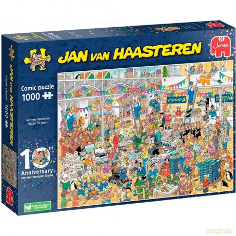 Jan Van Haasteren - JVH Studio (1000 pieces) (JUM00028) [PUZZLE]