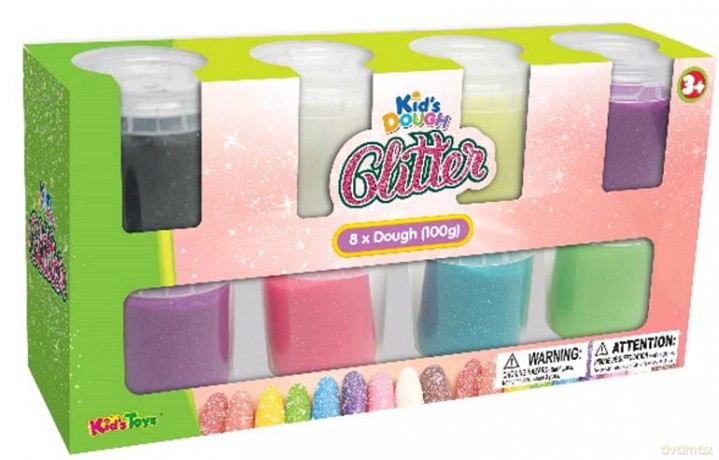 JDE - Glitter Dough 8 pack (506098)