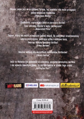 Pokój Straceń - Jeffery Deaver [KSIĄŻKA]