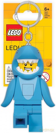 LEGO - Keychain w/LED - Shark Suit Guy (4006036-LGL-KE155H)